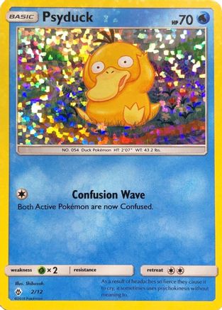 Psyduck - 2/12 - McDonald's Holo Promo