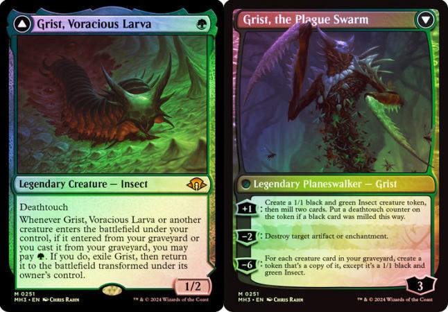 Grist, Voracious Larva // Grist, the Plague Swarm 251 - Foil – Troll ...