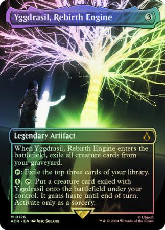 Yggdrasil, Rebirth Engine 126 - Borderless Foil