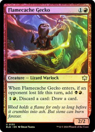 Flamecache Gecko 135 - Foil