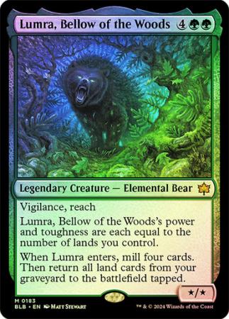 Lumra, Bellow of the Woods 183 - Foil