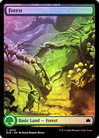 Forest 279 Full Art Basic Land - Foil