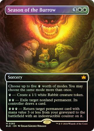 Season of the Burrow 282 - Borderless Foil
