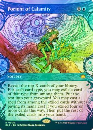Portent of Calamity 306 - Showcase Foil