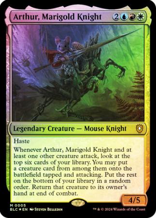 Arthur, Marigold Knight 005 - Foil