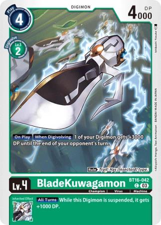 BladeKuwagamon - BT16-042 C - Common