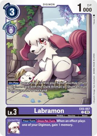 Labramon - EX5-057 C - Common