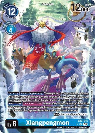 Xiangpengmon (Alternate Art) - EX6-015 SR - Super Rare