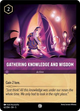 Gathering Knowledge and Wisdom - 062/204 - Common