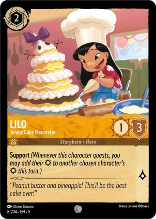 Lilo - Junior Cake Decorator - 008/204 - Common