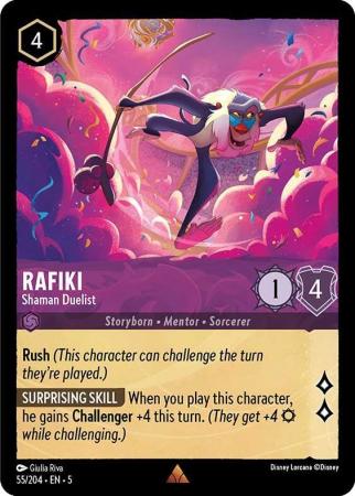 Rafiki - Shaman Duelist - 055/204 - Rare