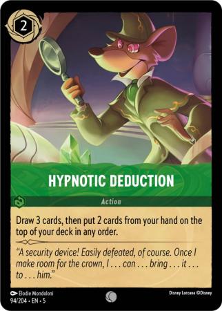 Hypnotic Deduction - 094/204 - Common Cold Foil