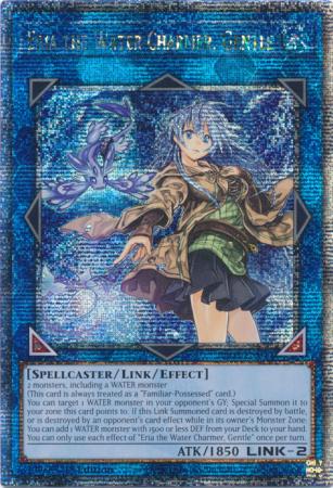 Eria the Water Charmer, Gentle (Platinum Secret Rare) (RA03-EN047) - Quarter Century Bonanza Platinum Secret Rare 1st Edition