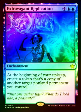 Extravagant Replication - 0154 - Foil