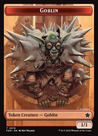 Goblin // Insect Doubled-Sided Token - 18 // 21