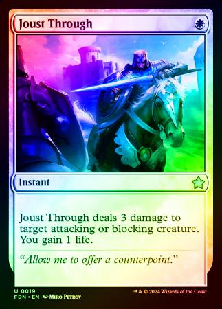 Joust Through - 0019 - Foil