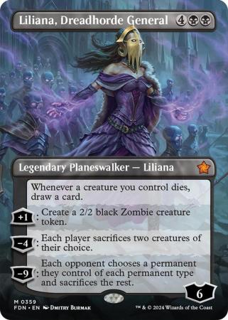 Liliana, Dreadhorde General (Borderless) - 0359