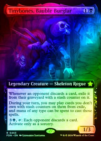 Tinybones, Bauble Burglar (Extended Art) - 0463 - Foil