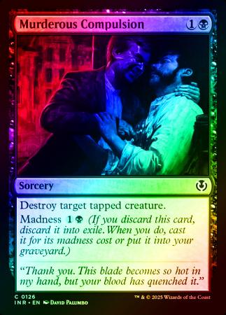 Murderous Compulsion - 0126 - Foil