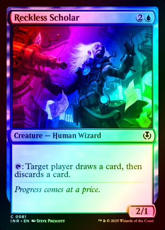 Reckless Scholar - 0081 - Foil