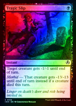 Tragic Slip - 0134 - Foil