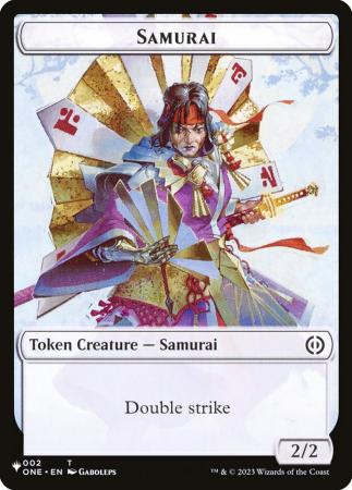 Samurai // Shapeshifter Double-Sided Token - 2 // 2
