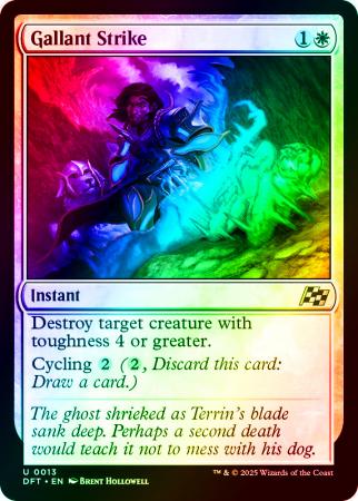 Gallant Strike - 0013 - Foil