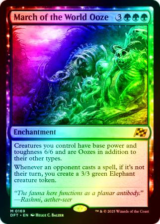 March of the World Ooze - 0169 - Foil