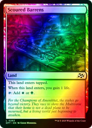 Scoured Barrens - 0263 - Foil