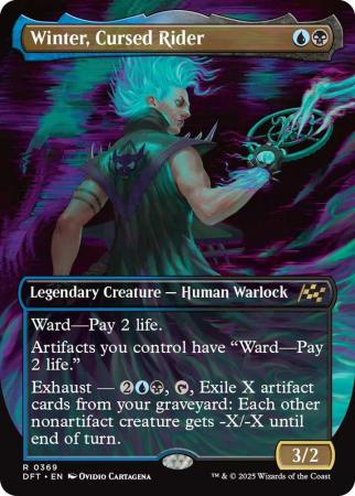 Winter, Cursed Rider (Borderless) - 0369