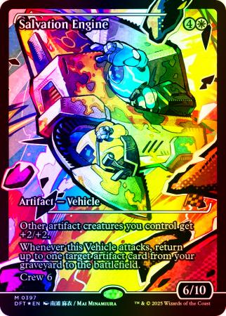 Salvation Engine (Showcase) - 0397 - Foil – Troll and Toad