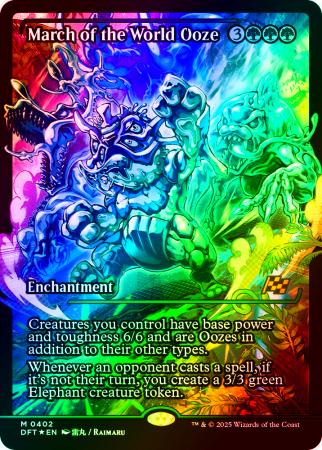 March of the World Ooze (Showcase) - 0402 - Foil