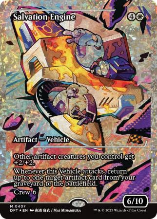 Salvation Engine (Showcase) (Fracture Foil) - 0407 - Foil