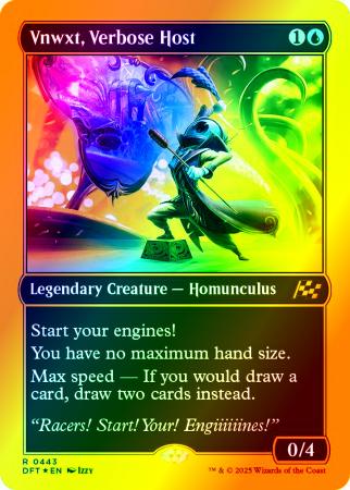 Vnwxt, Verbose Host (First-Place Foil) - 0443 - Foil