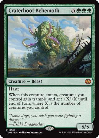 Craterhoof Behemoth - 0138