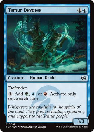 Temur Devotee - 0061