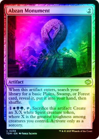 Abzan Monument - 0238 - Foil