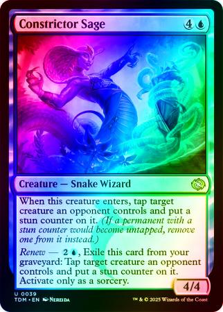 Constrictor Sage - 0039 - Foil