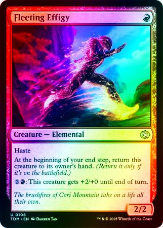 Fleeting Effigy - 0108 - Foil