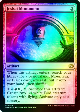 Jeskai Monument - 0244 - Foil