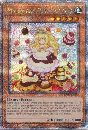 Madolche Puddingcess (Quarter Century Secret Rare) (RA04-EN186) - Quarter Century Stampede Quarter Century Secret Rare 1st Edition