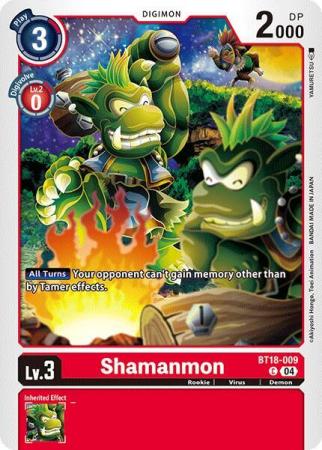Shamanmon - BT18-009 C - Common