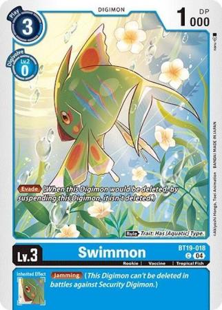 Swimmon - BT19-018 C - Common
