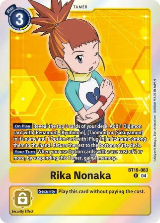 Rika Nonaka - BT19-083 R - Rare