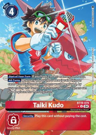 Taiki Kudo (Alternate Art) - BT19-079 U - Uncommon