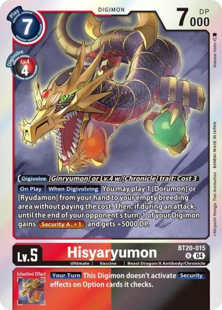 Hisyaryumon - BT20-015 R - Rare