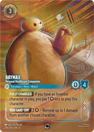 Baymax - Personal Healthcare Companion (Alternate Art) - 218/204 - Enchanted Holofoil