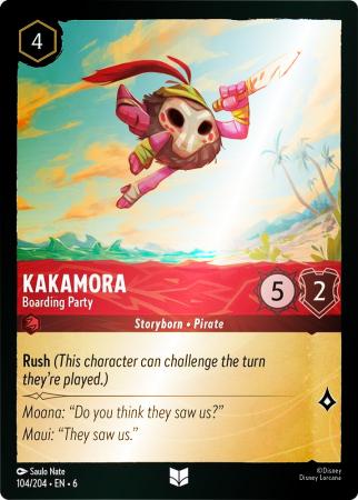 Kakamora - Boarding Party - 104/204 - Uncommon Cold Foil