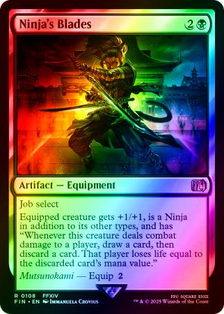 Ninja's Blades - 0108 - Foil