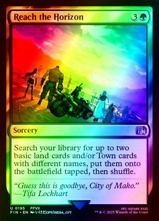 Reach the Horizon - 0195 - Foil